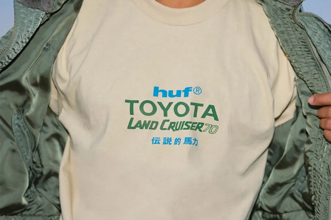 HUF × Toyota Land Cruiser 第 2 波联乘系列取材自复古车款目录