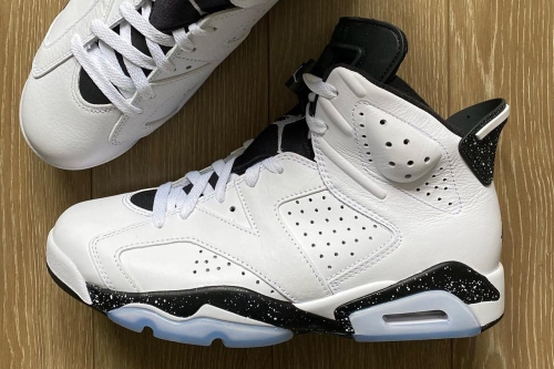 率先近赏 Air Jordan 6 全新配色「Reverse Oreo」鞋款
