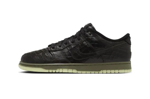 Nike Dunk Low 最新「Shibuya Halloween」配色鞋跟暗藏「鬼眼」细节