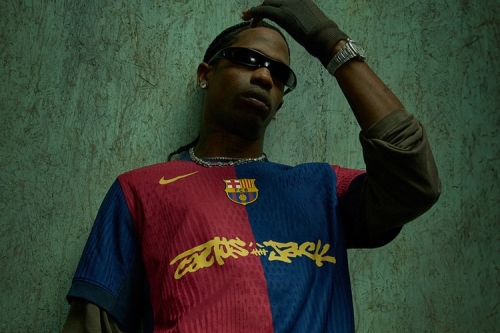 Travis Scott 携手 Spotify 与 FC Barcelona 巴塞罗那俱乐部打造独家联名球衣