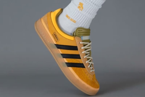 率先预览 Bad Bunny × adidas Gazelle Indoor 全新配色鞋款