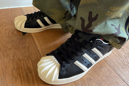 Thug Club × adidas Superstar 首回联名鞋款率先曝光