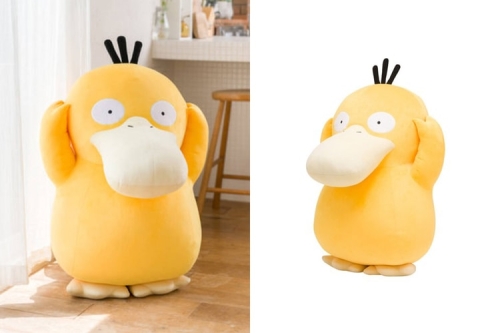 Pokémon 推出 1:1 尺寸「可达鸭 Psyduck」全新毛绒玩偶