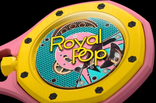 Royal Pop：Audemars Piguet × Swatch 破框联名，把腕表变成「玩味怀表」