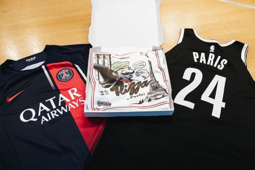 Brooklyn Nets × Paris Saint-Germain × KidSuper 全新三方联乘系列正式登场