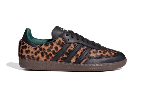 adidas Samba 推出全新配色系列「Leopard Pack」鞋款
