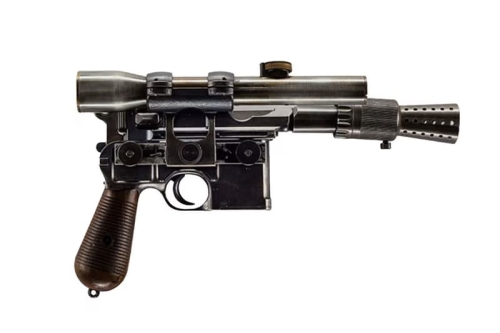 《Star Wars》电影角色 Han Solo 原版道具「爆能枪」即将展开拍卖