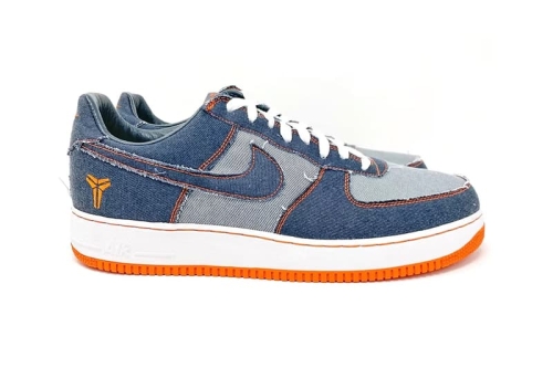传奇再现：Kobe Bryant × Nike Air Force 1 Low Protro「Denim」鞋款抢先曝光