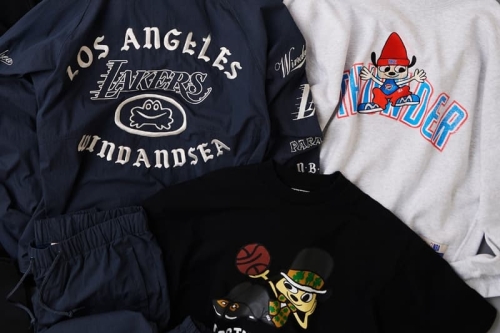 WIND AND SEA × NBA ×《PaRappa the Rapper》三方联名强势回归