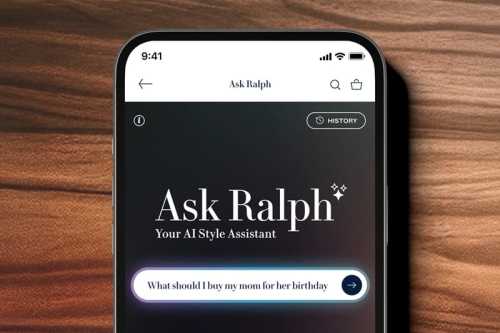 Ralph Lauren 首推 AI 造型师聊天机器人「Ask Ralph」