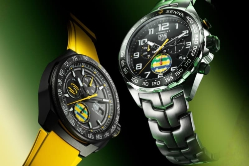 TAG Heuer 推出两款全新 Formula 1 Chronograph × Senna 计时腕表