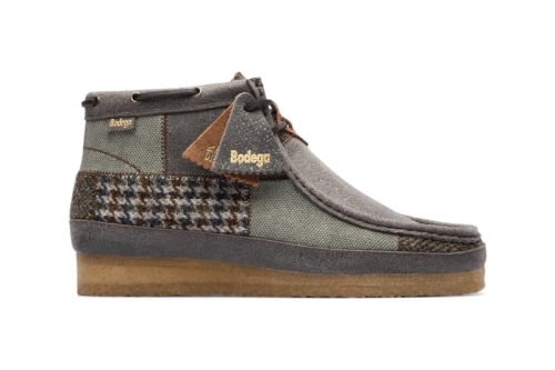 Bodega × Clarks Patchwork Wallabee 3.0「Northeast Corridor」最新联名鞋款发布