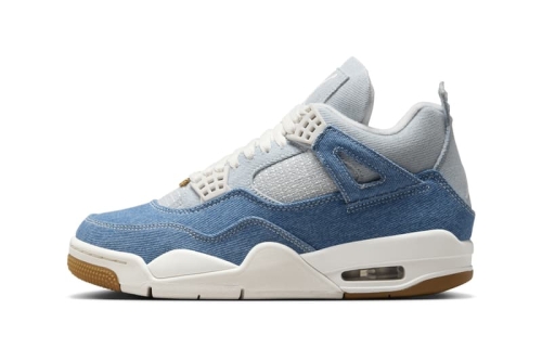 Air Jordan 4 全新配色「Denim」鞋款官方图辑、发售情报公开