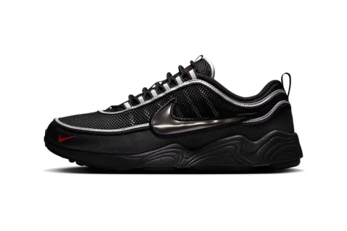 Nike Air Zoom Spiridon 最新配色「Black/Metallic Silver」鞋款发布