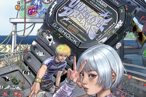 G-SHOCK 携手 Little Thunder 门小雷推出全新 DW-5600MW 联名表款