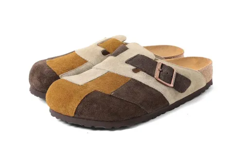 BEAMS BOY 与 Birkenstock 以 3 色不对称麂皮拼布重塑 Boston