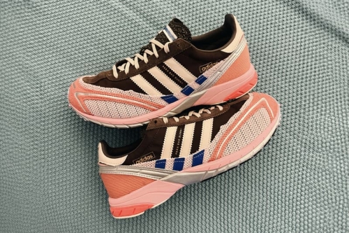 率先近赏 Bad Bunny × adidas Adizero SL72「Brown/Pink」最新联名鞋款