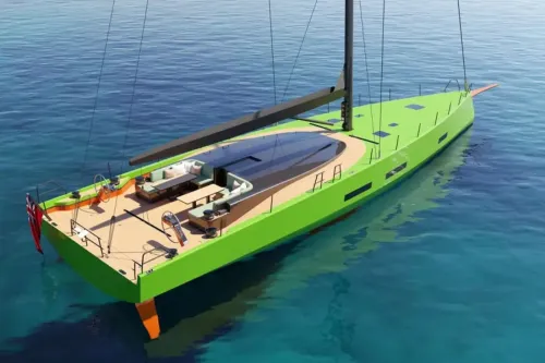 Baltic Yachts 以缤纷 Baltic 80 Café Racer 颠覆奢华风帆游艇想像