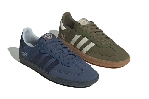 adidas Samba OG 尼龙版本全新配色鞋款正式登场