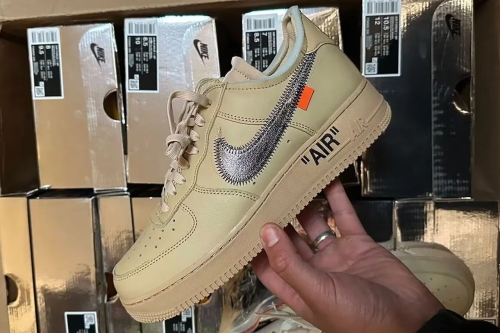 消息称 Off-White™ × Nike Air Force 1 Low「Sesame」联名鞋款将在今年发售