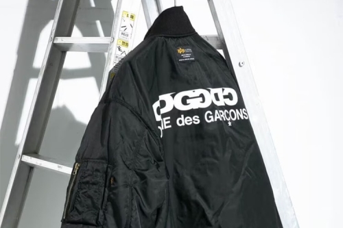 Alpha Industries × COMME des GARÇONS CDG 最新联名 MA-1 飞行外套发布