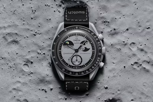 OMEGA × Swatch 最新联名登月表款「Mission to EarthPhase」发布
