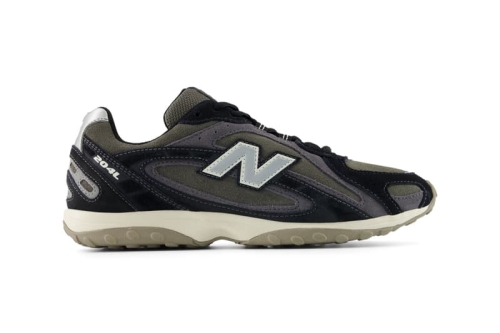 New Balance 204L「Black/Magnet」鞋款官方实物曝光