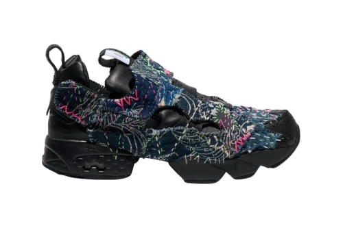 Engineered Garments × JunAle 以手工刺子绣重塑 Reebok Instapump Fury 94 鞋款