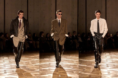 Saint Laurent 2025 冬季男士系列大秀登场