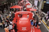 lululemon 亮相「上下左右·运动乐园」首周活动