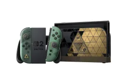 Nintendo Switch 2《The Legend of Zelda》40 周年纪念版披上金色 Triforce 设计