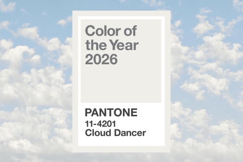 Pantone 正式公布 2026 流行色「Cloud Dancer 」
