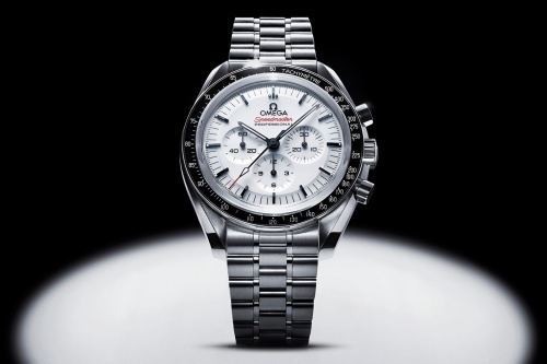 欧米茄 OMEGA 推出全新 Speedmaster 白面登月表