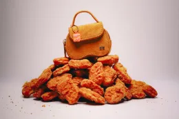 Burger King 推出鸡块大小微型手袋 Le Nugguette，内附酱汁吊饰