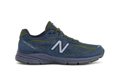 New Balance 990v4 Made in USA「Navy/Meteorite」鞋款以皮革及磨砂皮革取代麖皮