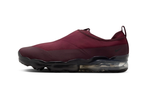 Nike VaporMax Moc Roam 全新配色「Maroon」鞋款正式登场