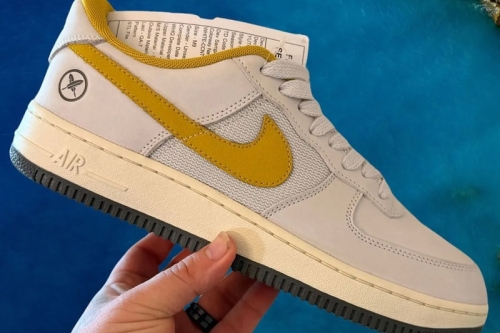 抢先曝光：Yuto Horigome × Nike SB Air Force 1 Low 早期金黄样品实鞋赏析