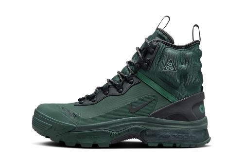 率先近赏 Nike ACG Zoom Gaiadome GTX 全新绿色版本鞋款