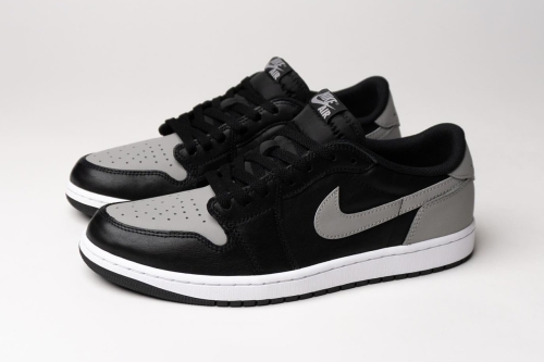 率先近赏 Air Jordan 1 Low OG 最新配色「Shadow」鞋款