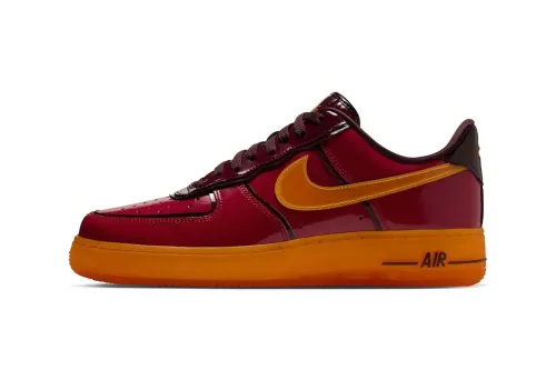Nike Air Force 1 Low 最新「Iron Man」漆皮版本鞋款官方照片释出