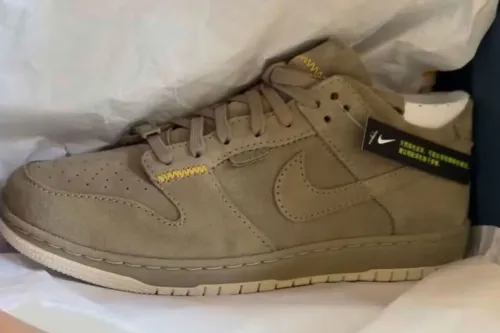 Union LA 与 Nike 再度推出可折叠鞋跟 Dunk Low「Bamboo」配色鞋款