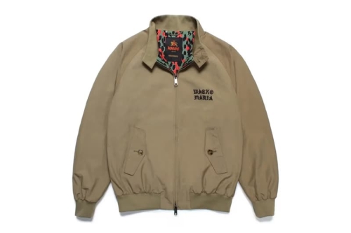 Baracuta 携手 WACKO MARIA 推出联名 Harrington 外套