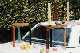 Paul Smith 与 Artek 再度联手推出缤纷配色「Edition Three」Stool 60