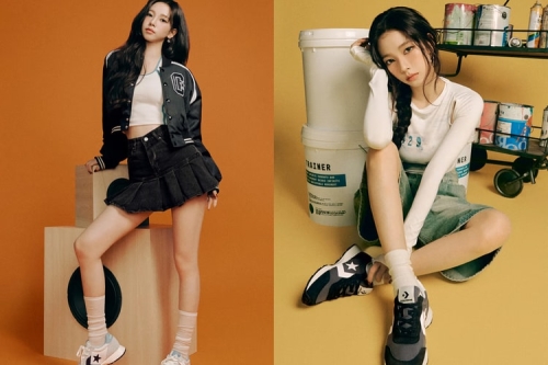 aespa KARINA 出镜演绎 Converse 最新复古跑鞋系列