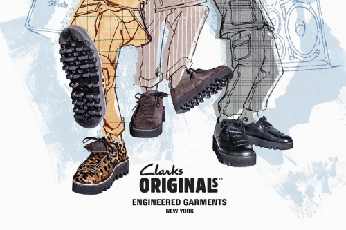 Engineered Garments × Clarks 2.0 合作鞋款登场