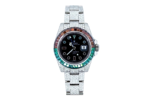 伦敦高级珠宝定制商 777 打造全新 Rolex GMT-Master II 别注腕表