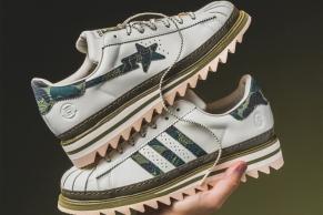 CLOT 联乘 BAPE 推出全新 adidas Superstar 球鞋激撞登场