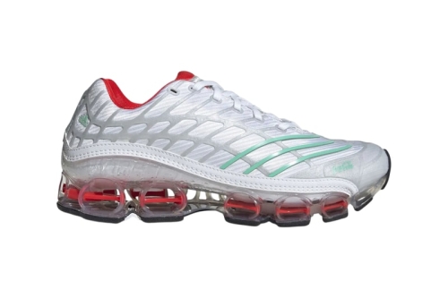 Coca‑Cola × adidas Megaride F50 冰爽纯白配色鞋款登场