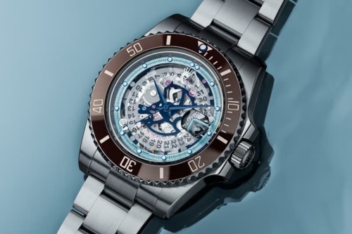 Artisans de Genève 推出 Rolex Submariner 全新定制表款「Brown Ice」