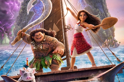 反响热烈！Disney 动画电影《Moana 2》破感恩节票房纪录